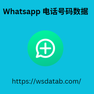 Whatsapp 电话号码数据